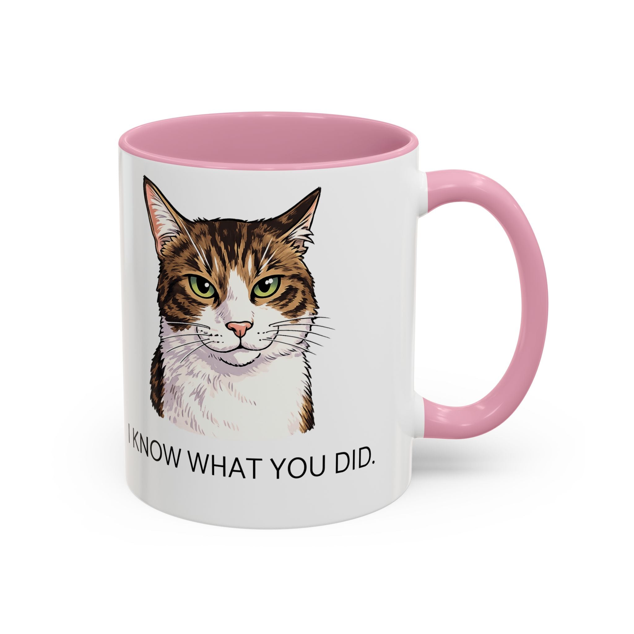 I Know What You Did - Cat Mug | Funny Cat Coffee Mug | Gift for Cat Lovers