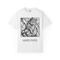 Hard Pass | Funny Floyd Cat Comfort Colors Tee | Sarcastic Cat Lover Gift | Cat Graphic Shirt