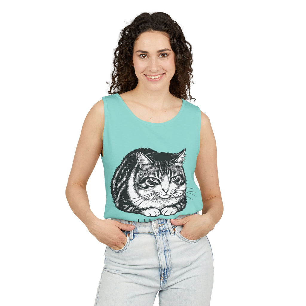 I Have Considered It. No. | Loaf Cat Tank Top | Funny Cat Comfort Colors Tank | Sarcastic Cat Lover Gift