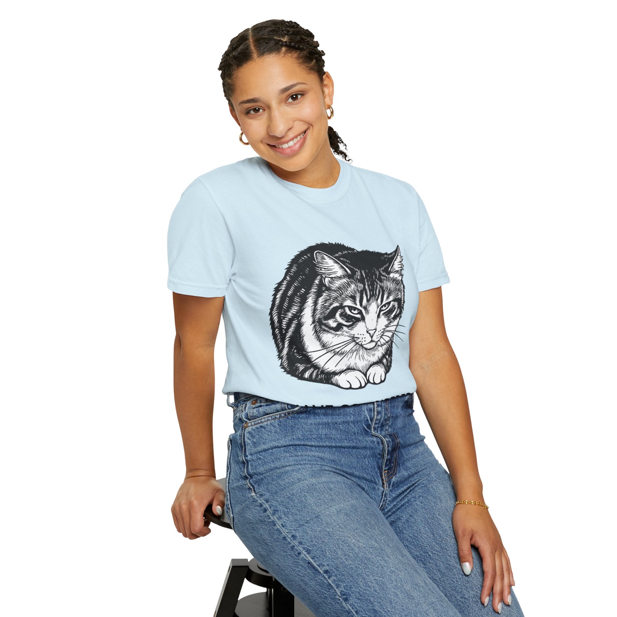 I Have Considered It. No. | Lulu Cat Loaf Comfort Colors Tee | Funny Sarcastic Cat Shirt | Cat Lover Gift